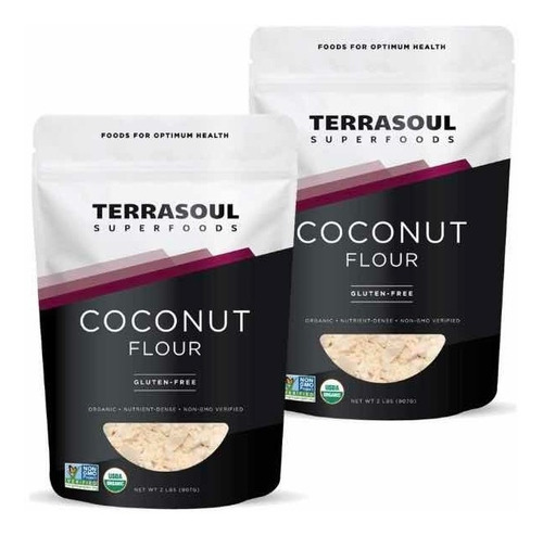 Terrasoul Organic Coconut Flour 907g Importado