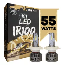 Kit Focos Iron Led Irx Luz Auto H1 H3 H7 H11 9005 9006 880