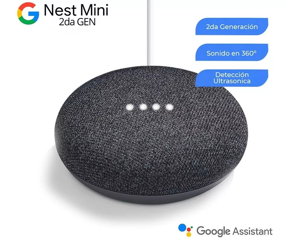 Google Home Mini Parlante Asistente De Voz Inteligente