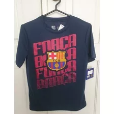 Camiseta Original Barcelona Fcb Para Niño Talla M