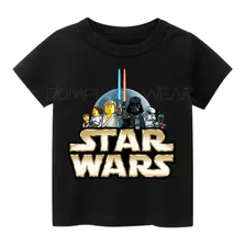 Remera Star Wars Nene Nena Infantil Algodón Premium