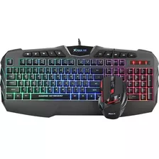 Combo Gaming Xtrike Me Mk-880 Teclado + Mouse Dpi2400