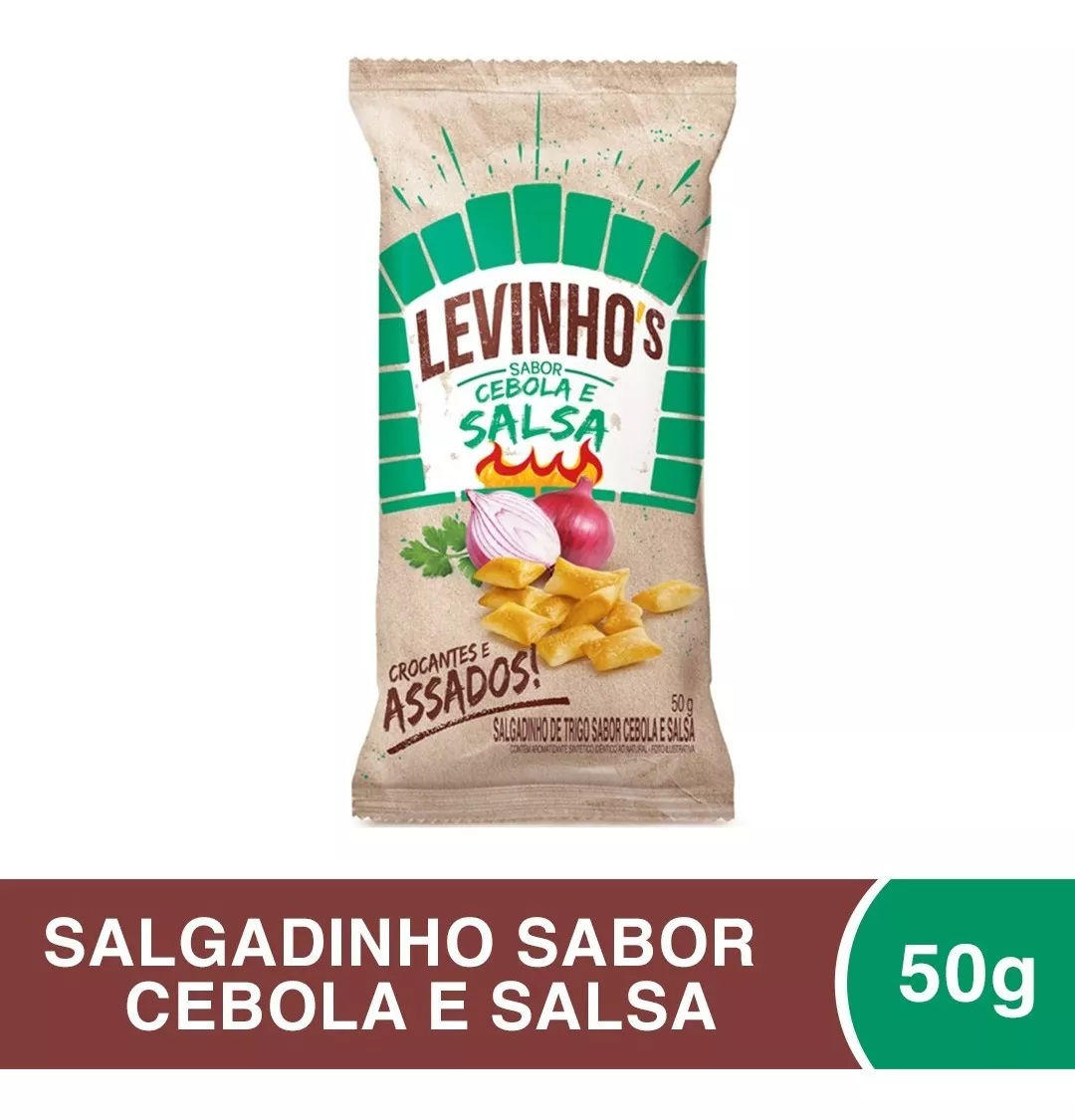 Salgadinho Ceb/salsa Levinhos 50g