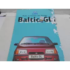 Lada Samara Baltic Gl Folheto Folder Propaganda