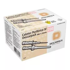 Cateter Intravenoso Periférico Iv Cx 100uni Descarpack