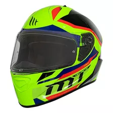 Casco Mt Stinger Supra Ama Fluor Bril Xl