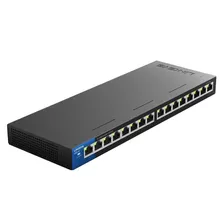 Switch Escritorio Ethernet Gigabit 16 Puertos Linksys Lgs116