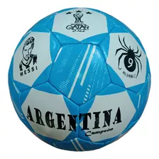 Pelota De Fútbol Argentina Campeón. N°5. 