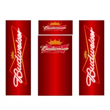 Adesivo Para Envelopamento Budweiser Cervejeira Metalfrio