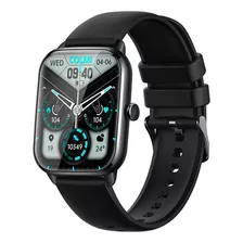 Relógio Smartwatch Colmi C61 Black Silicone 1.9 Ip68 Fitness Preto Silicone