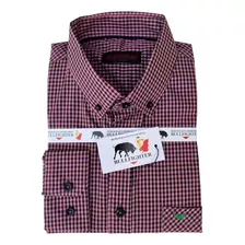 Camisa Masculina Manga Longa 100% Algodão Coleção Country