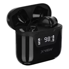 Auriculares Inalambricos In-ear Xpods3 Bluetooth X-view Color Negro