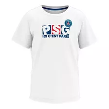 Camiseta Braziline Psg Paris Saint-germain Infantil