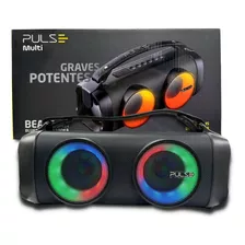 Caixa De Som Bluetooth Beats 80w Rms Pulse - Sp614