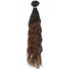 Cabelo Humano Morena Iluminada Tela 200g 60cm Mega Hair