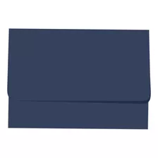 50 Envelopes Para Convite 15,5x21,5 Cm Malaga Azul Ps