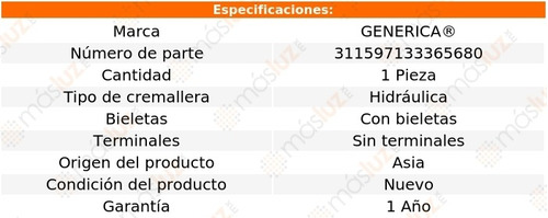 Caja Direccion Hidrulica Mercedes-benz Sprinter 2.2l 08/17 Foto 2