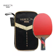 Raquete De Ping Pong Huieson 6 Stars Preta/vermelha Cs (chinês)