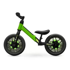 Bicicleta Sin Pedal - Qplay Spark Verde Con Luz- Vamosajugar