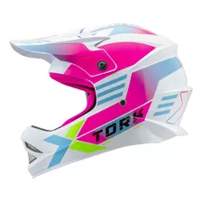 Capacete Infantil Fast Next Piloto Motocross Enduro Trilha