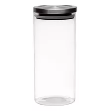 Pote Hermético Vidro Borossilicato Inox 1,3l Mimo Style