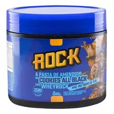 Pasta De Amendoim De Cookies All Black 600g - Rock