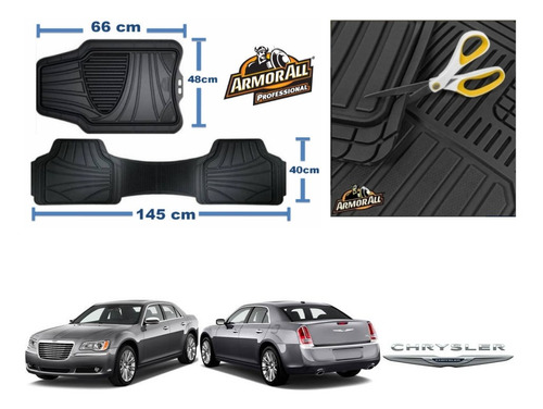 Tapetes Armor All + Tapete Cajuela Chrysler 300 2011 A 2014 Foto 6