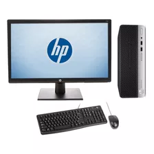 Cpu + Monitor Hp Prodesk 400g4 I5 7ger 8gb 240gb Ssd - Novo