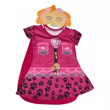 Fantasia Roupa Infantil Skye Patrulha Canina