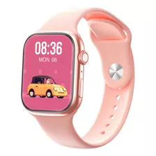 Reloj Inteligente I9 Pro Max Smartwatch 45 Mm Llamadas Notificaciones Deportes Sensor De Ritmo Cardiaco Isdewatch Rosa