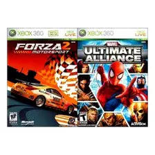 Ultimate Alliance + Forza Motorsport 2 Xbox 360