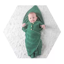 Kit De Roupa De Tricot Para Bebê Verde Pimpolho Original 