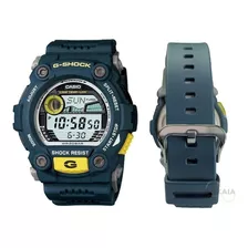 Relógio Casio 3194 G-shock Tábua De Marés Azul G-7900-2dr