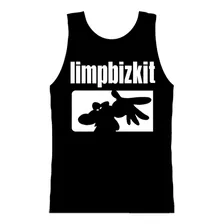 Camiseta Limp Bizkit 001 Regata. Banda Limp Bizkit Numetal