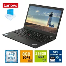 Laptop Lenovo Core I5 7ma Gen 8gb Ssd 256gb Wifi Bt Win10