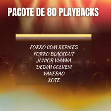 80 Playbacks P/teclado - Forró 