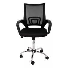 Silla Ejecutiva De Oficina Ergonomica Estilo Moderno Negro