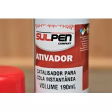 Kit 5 Ativador / Acelerador Cianocrilato Sulpen - 190ml 