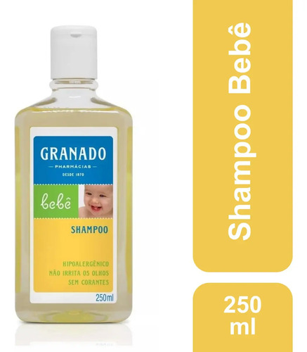 Shampoo Bebê Tradicional 250ml Granado