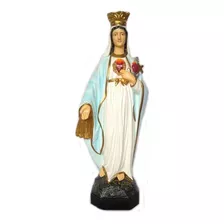 Imagem De Nossa Senhora Da Confianca 45 Cm Cor Pintura A Mão