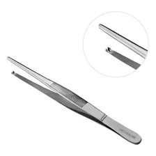 Pinça Anatômica Dissecção Dente De Rato Abc 14 Cm