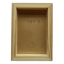 Marco Box De Madera 10x15 Cm (pack X 2 Unidades)