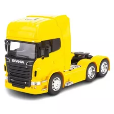 Scania V8 R130 Cabina De Trailer Welly Diecast Escala 1:32 