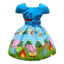 Vestido Infantil Junino Festa São João Caipira Quadrilha