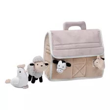 Baby Farm Granero De Peluche 4 Animales De Peluche - Ta...