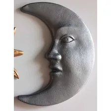Luna En Yeso Decorativo