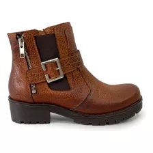  Borcegos Cuero Mujer Dama Botas Botinetas Gravagna 2553