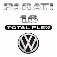 Emblema Parati 1.6 Vw Mala Adesivo Flex Linha G3 - G4