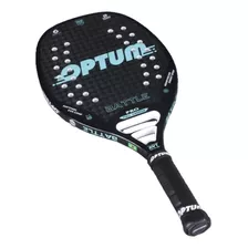 Raquete Beach Tennis 12k Optum Battle Pro Full Carbon +bola