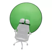 Pano De Fundo Verde Para Cadeira De Canvas De 110 Cm